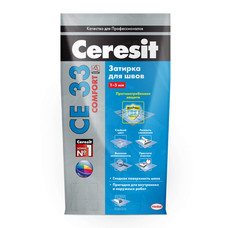 Серый Ceresit CE-33 1|2 кг 2-5мм