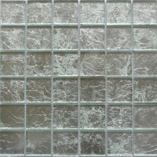 Мозаика стеклянная фольга 30х30х0,4 чип 4,8х4,8
