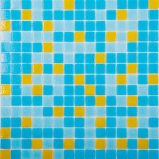 Мозаика желто-голубой (бумага) 32,7х32,7