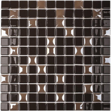 Мозаика Edna Mix №836 Темно-коричневый (на сетке) 31,7х31,7