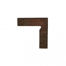 Semir Brown плинтус правый структурный 2-х элем 8,1x30