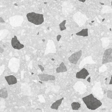 TES091D Керамическая плитка Terrazzo  камушки серый 19,8x59,8_1,06