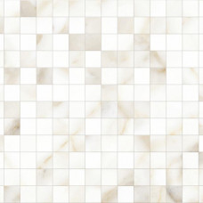 Керамическая плитка Calacatta Gold Белый 02 мозаика 25х40
