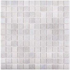 Мозаика Coral № 577 белый (на сетке) 31,7x31,7