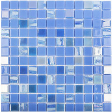 Мозаика Astra Blue Голубой (на сетке) 31,7х31,7