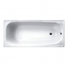 Ванна OPTIMO стальная в комплекте с белыми подставками 150х70