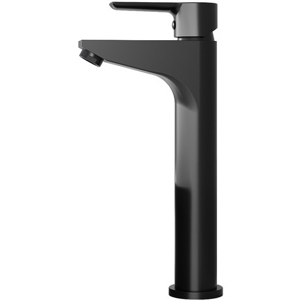 Смеситель для раковины ALAMERA высокий BLACK 