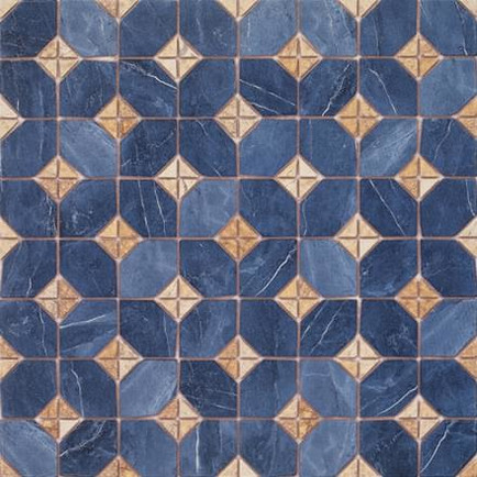 Керамогранит Vives Iliada PR Azul 43,5x43,5